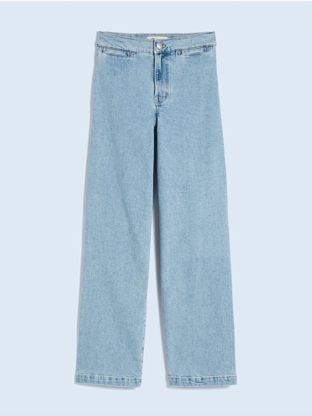 The Emmett Wide-Leg Crop Jean: Welt Pocket Edition Kieran Wash